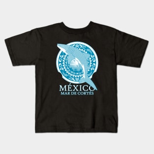 Whale Shark Mexico Sea of Cortez Kids T-Shirt